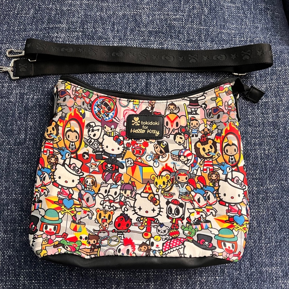 Tokidoki For Hello Kitty 2015 Circus Collection Crossbody Shoulder Bag